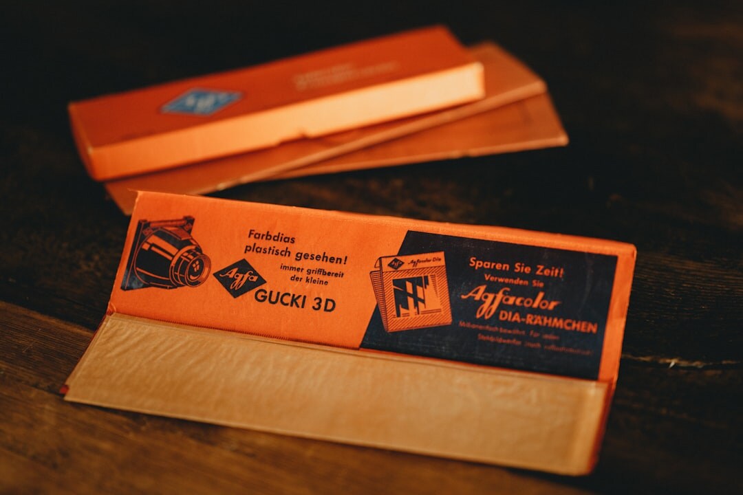 retro product packaging